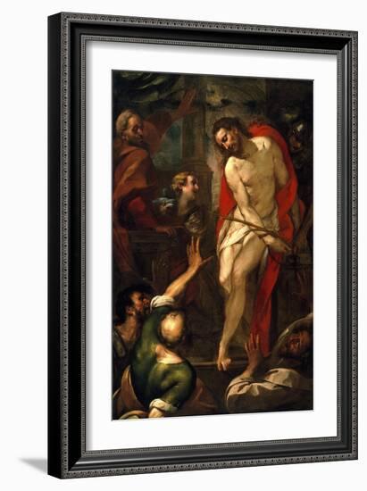 Ecce Homo, C.1615-20 (Oil on Canvas)-Giulio Cesare Procaccini-Framed Giclee Print