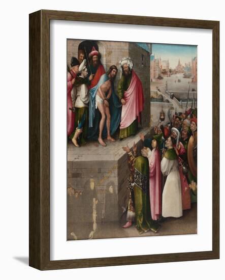 Ecce Homo, Circa 1500-Hieronymus Bosch-Framed Giclee Print