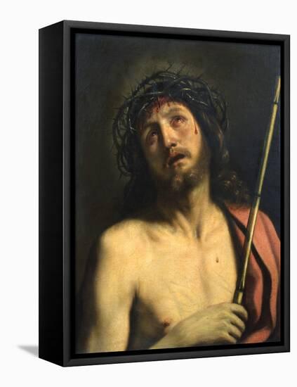 Ecce Homo (Oil on Canvas)-Guercino (1591-1666)-Framed Premier Image Canvas