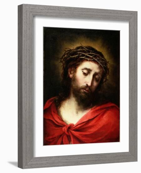 Ecce Homo, or Suffering Christ, 1660-70-Bartolome Esteban Murillo-Framed Giclee Print