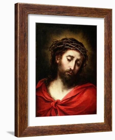 Ecce Homo, or Suffering Christ, 1660-70-Bartolome Esteban Murillo-Framed Giclee Print