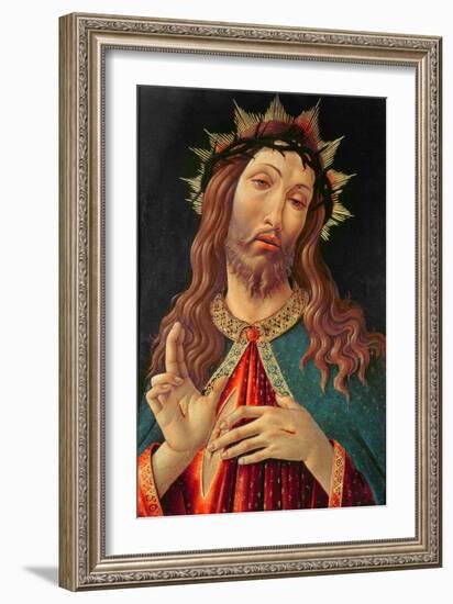 Ecce Homo, or the Redeemer, C.1474-Sandro Botticelli-Framed Giclee Print