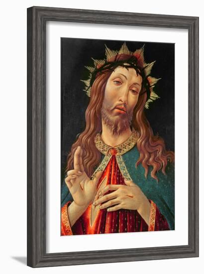 Ecce Homo, or the Redeemer, C.1474-Sandro Botticelli-Framed Giclee Print