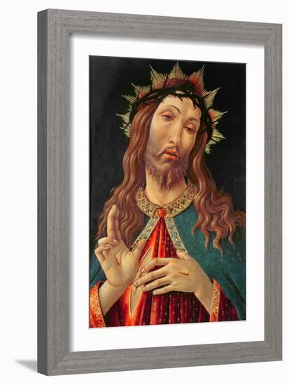 Ecce Homo, or the Redeemer, C.1474-Sandro Botticelli-Framed Giclee Print