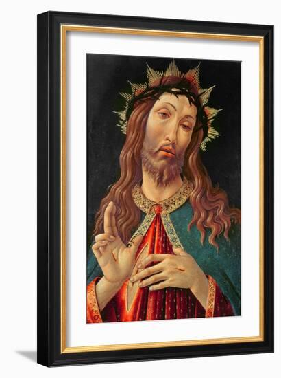 Ecce Homo, or the Redeemer, C.1474-Sandro Botticelli-Framed Giclee Print