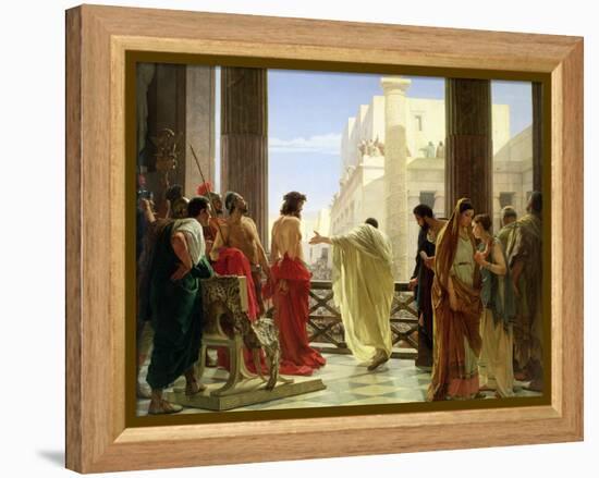 Ecce Homo-Antonio Ciseri-Framed Premier Image Canvas