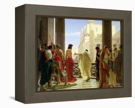 Ecce Homo-Antonio Ciseri-Framed Premier Image Canvas