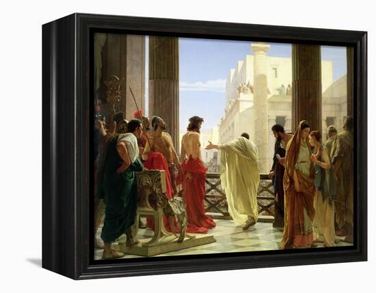 Ecce Homo-Antonio Ciseri-Framed Premier Image Canvas