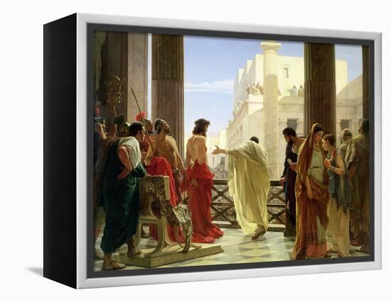 Ecce Homo-Antonio Ciseri-Framed Premier Image Canvas