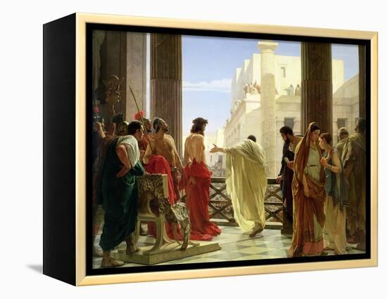 Ecce Homo-Antonio Ciseri-Framed Premier Image Canvas