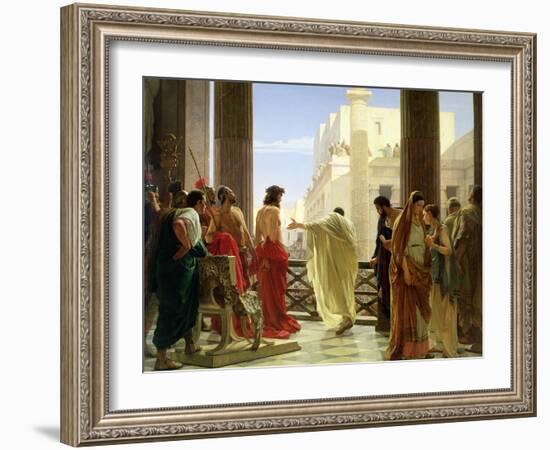 Ecce Homo-Antonio Ciseri-Framed Giclee Print