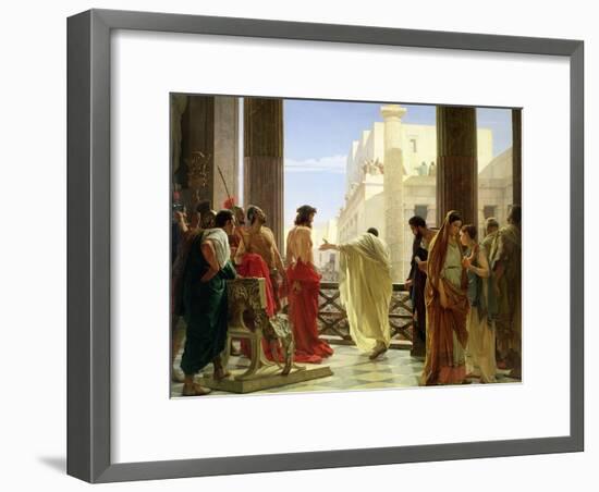 Ecce Homo-Antonio Ciseri-Framed Giclee Print