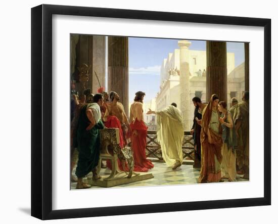 Ecce Homo-Antonio Ciseri-Framed Giclee Print