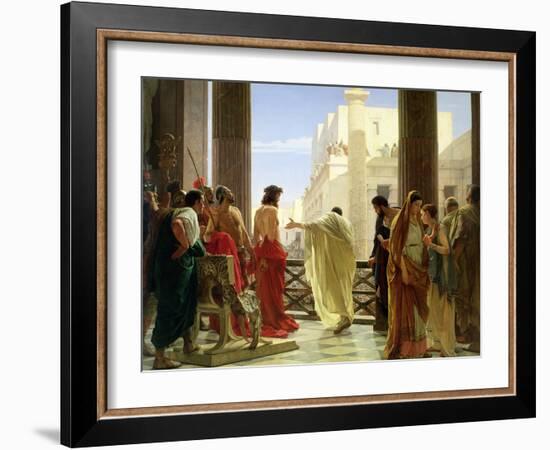 Ecce Homo-Antonio Ciseri-Framed Giclee Print