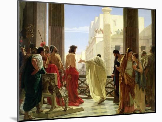 Ecce Homo-Antonio Ciseri-Mounted Giclee Print