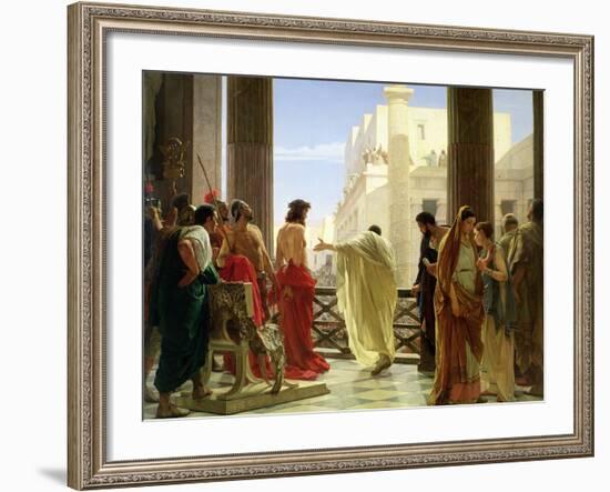 Ecce Homo-Antonio Ciseri-Framed Giclee Print