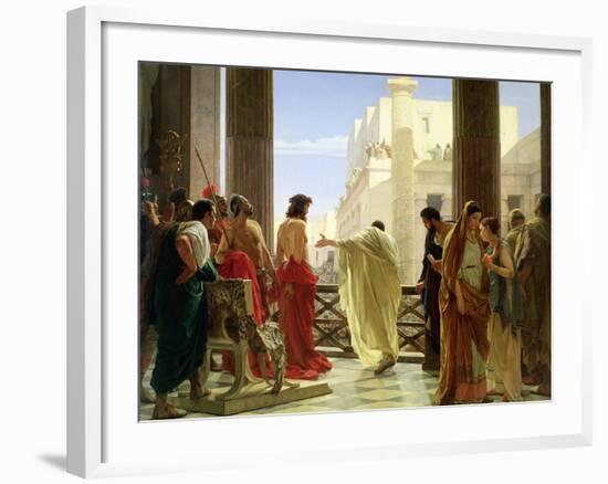 Ecce Homo-Antonio Ciseri-Framed Giclee Print