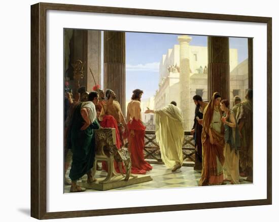 Ecce Homo-Antonio Ciseri-Framed Giclee Print