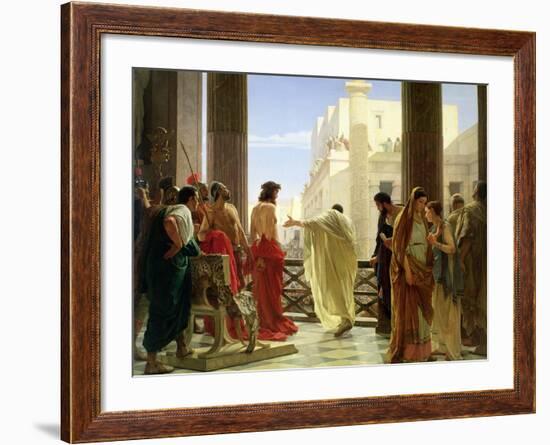 Ecce Homo-Antonio Ciseri-Framed Giclee Print