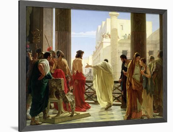 Ecce Homo-Antonio Ciseri-Framed Giclee Print