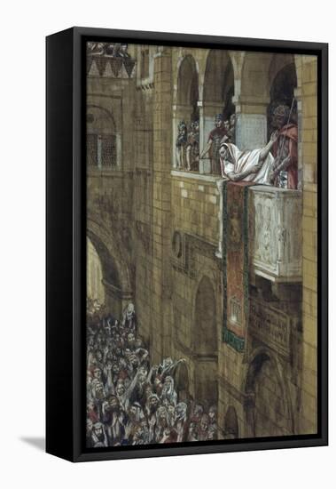 Ecce Homo!-James Tissot-Framed Premier Image Canvas