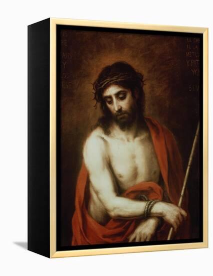 Ecce Homo-Bartolome Esteban Murillo-Framed Premier Image Canvas