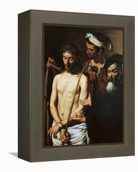 Ecce Homo-Caravaggio-Framed Premier Image Canvas