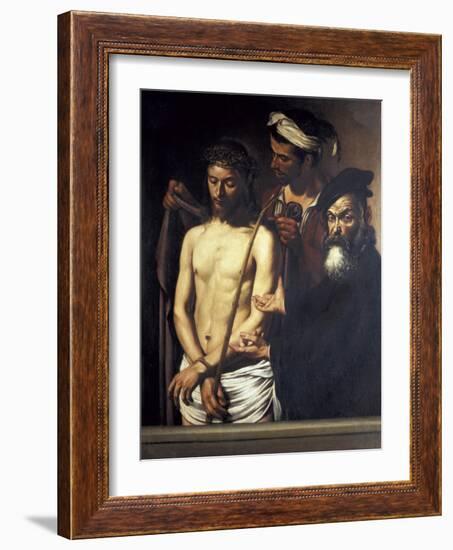 Ecce Homo-Caravaggio-Framed Art Print