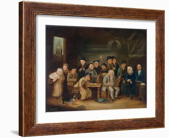 Eccentric Characters of Newcastle-Henry Perlee Parker-Framed Giclee Print