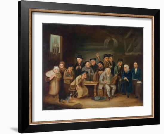 Eccentric Characters of Newcastle-Henry Perlee Parker-Framed Giclee Print