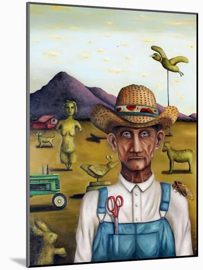 Eccentric Farmer 1-Leah Saulnier-Mounted Giclee Print