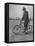 Eccentric Square-Wheeled Bicycle-Wallace Kirkland-Framed Premier Image Canvas