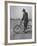 Eccentric Square-Wheeled Bicycle-Wallace Kirkland-Framed Photographic Print