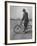 Eccentric Square-Wheeled Bicycle-Wallace Kirkland-Framed Photographic Print