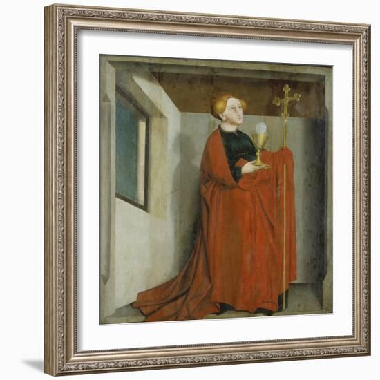 Ecclesia (Heilsspiegelaltar, Exterior Wing), C. 1435-Konrad Witz-Framed Giclee Print