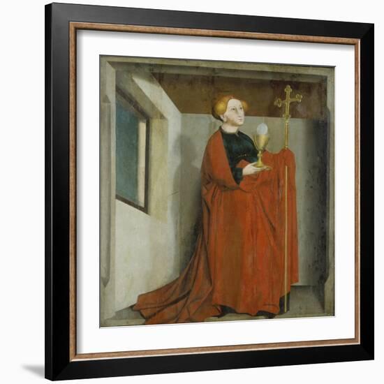 Ecclesia (Heilsspiegelaltar, Exterior Wing), C. 1435-Konrad Witz-Framed Giclee Print