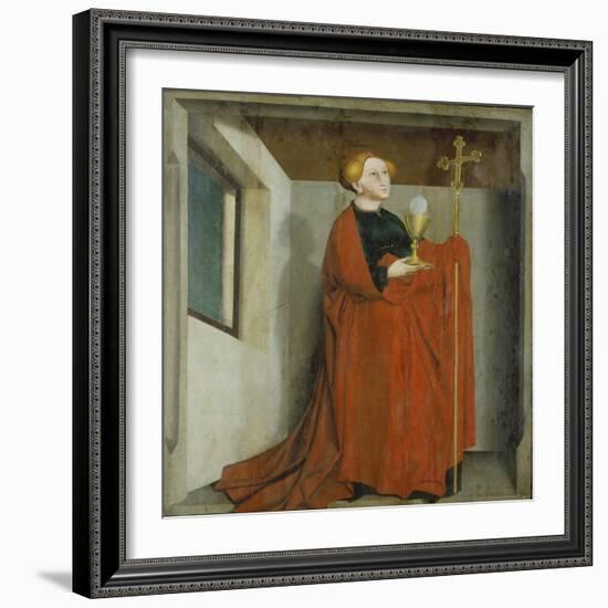 Ecclesia (Heilsspiegelaltar, Exterior Wing), C. 1435-Konrad Witz-Framed Giclee Print