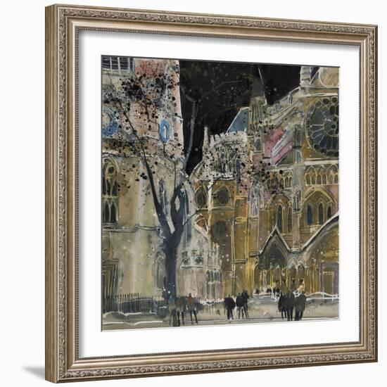 Ecclesiastical Icon, Westminster Abbey, London-Susan Brown-Framed Giclee Print