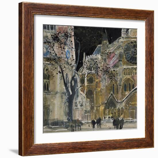 Ecclesiastical Icon, Westminster Abbey, London-Susan Brown-Framed Giclee Print