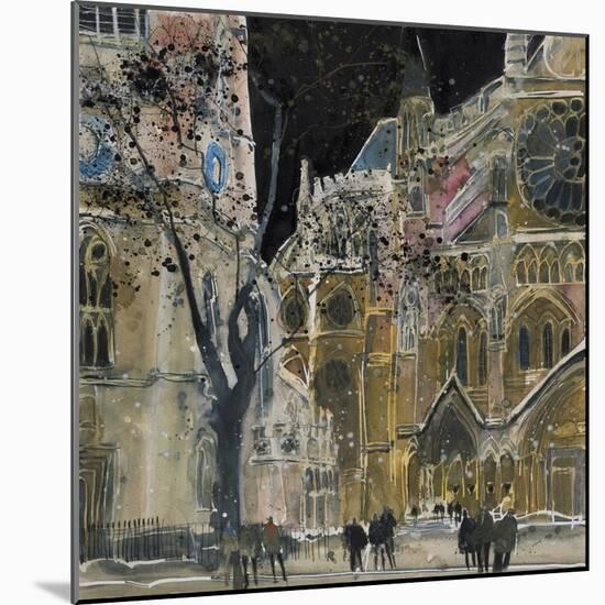 Ecclesiastical Icon, Westminster Abbey, London-Susan Brown-Mounted Giclee Print