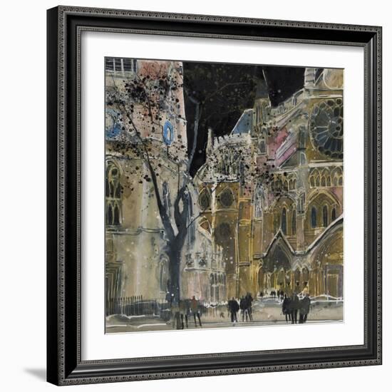 Ecclesiastical Icon, Westminster Abbey, London-Susan Brown-Framed Giclee Print