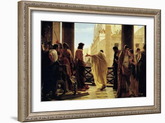 Ecco Homo-Antonio Ciseri-Framed Premium Giclee Print