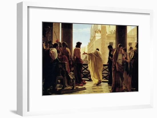 Ecco Homo-Antonio Ciseri-Framed Art Print