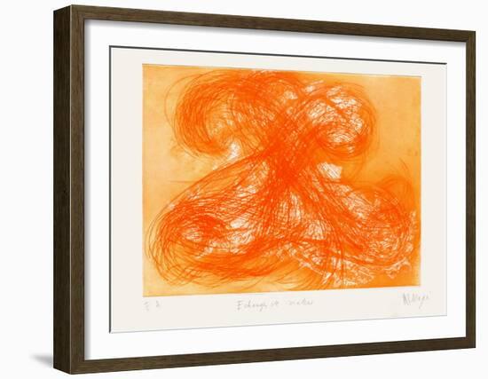 Echangeurs de Matin-Jean Messagier-Framed Limited Edition