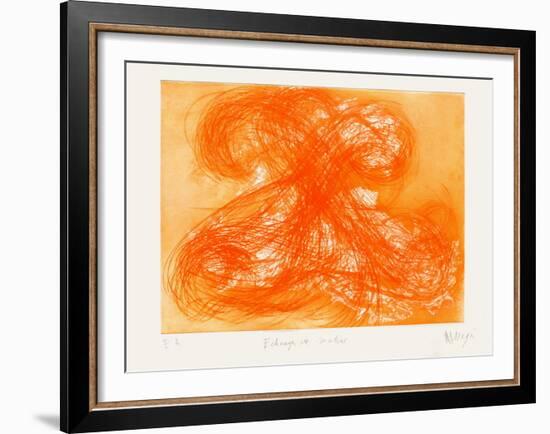 Echangeurs de Matin-Jean Messagier-Framed Limited Edition