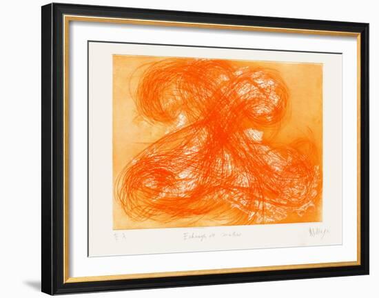 Echangeurs de Matin-Jean Messagier-Framed Limited Edition