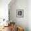 Echarpe Bleue-Tamara de Lempicka-Framed Premium Giclee Print displayed on a wall