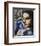 Echarpe Bleue-Tamara de Lempicka-Framed Premium Giclee Print