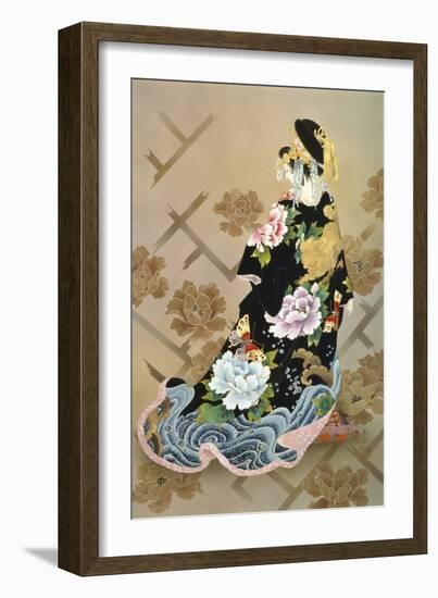 Echigo Dojouji-Haruyo Morita-Framed Art Print