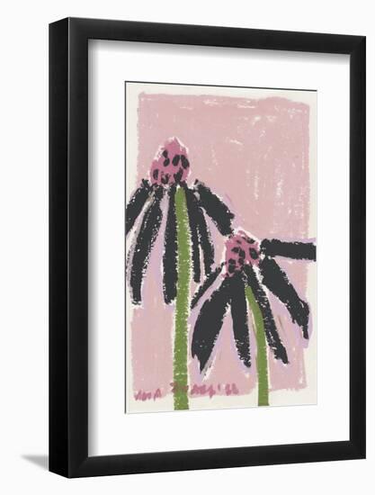 Echinacea  Pale-Ania Zwara-Framed Photographic Print